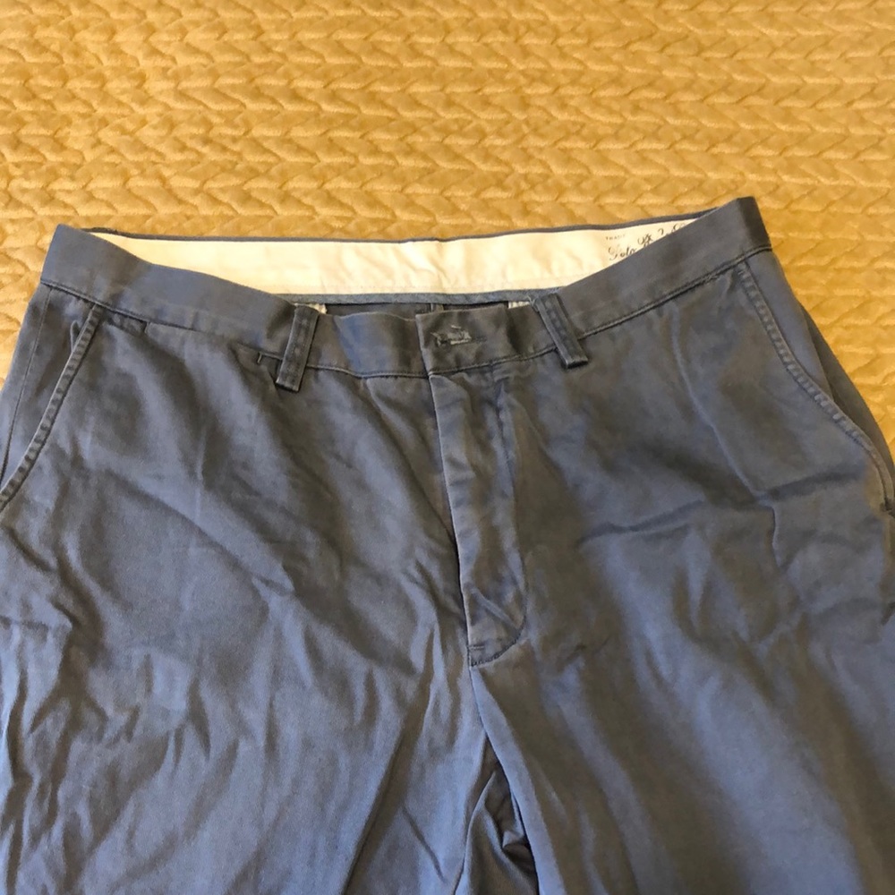 Polo steel blue khakis
